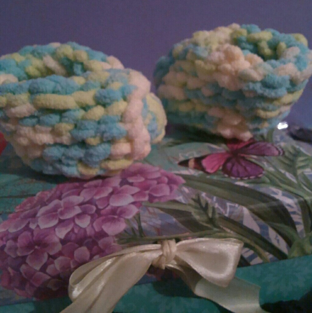 Newborn Knitted Baby Girl Shoes